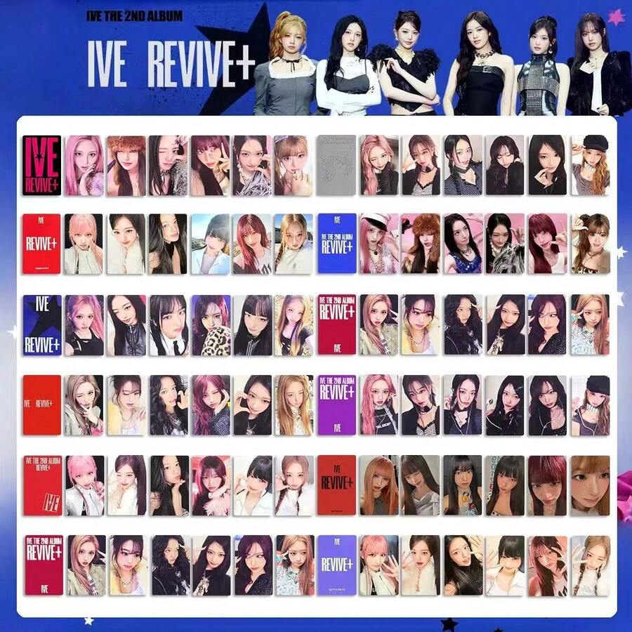 THE 2nd ALBUM <REVIVE+> / Broadcast Song Cards, Special Edition Cards, Fan Gifts, Concerts, Meet-And-Greets, Fan Support Cards. - Multicolor - View 1