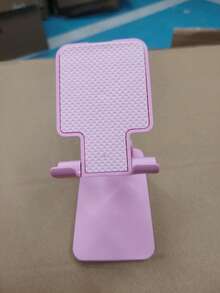 1pc Multi-Functional Phone Stand, Desktop, Bedside, Foldable Holder, Suitable For Watching TV, Tablet, Live Streaming - Rectangle - View 14