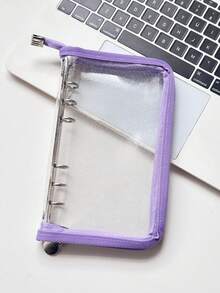 1 Pc A6 Transparent Sticker Book, Loose-Leaf Binder, Sticker Album, Sticker Pages, Stamp Collection Book, Pocket Book, 3D Stickers, Sticker Book, Photo Storage Sleeves, Book Cover, Collectible Card Box, Photo Album, Budget Planner, Diary, Notebook, Office Supplies - A6 - View 19