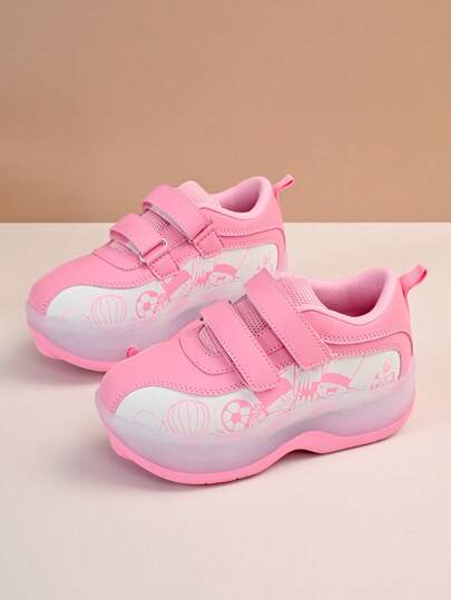 Zapatos de patines retráctiles de un solo botón, zapatillas deportivas de moda