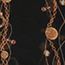 1pc Women's Versatile Black Chain Print Scarf, Daily Wear Fashionable Scarf - Multicolor - View 7