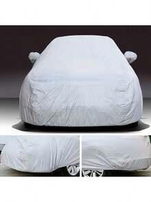 Universal Waterproof Car Cover - Full Car Cover. UV-Resistant, Rain-Proof, Dust-Proof, Snow-Proof And Heat-Resistant PEVA Material, 4-Season Vehicle Protection, Dust-Proof, Auto Accessories - Multicolor - View 8