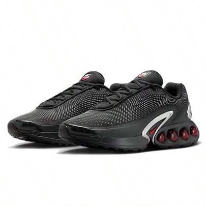  Nike 新款 Air Max DN 缓震回弹舒适男士低帮跑步鞋，黑色，耐穿耐磨，休闲运动户外跑步鞋，Treasure Trove DV3337-016