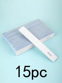 25pcs (Optional 80/80, 100/180) Nail Files, Acrylic Nail Sanding Boards, Professional Manicure Tools, Suitable For Home & Salon, Durable Double-Sided - Multicolor - View 13