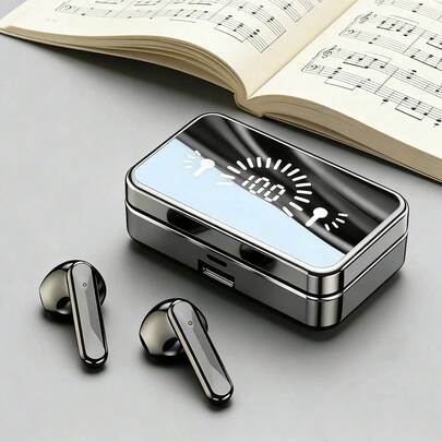 TWS蓝牙适用于无线耳机、Hi-Fi运动游戏耳机、免提蓝牙耳机。