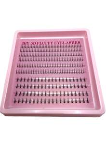 新款尖刺睫毛嫁接簇 12-18mm 动漫风格尖刺睫毛单根嫁接睫毛 D卷翘仙女簇睫毛 动漫风格单根嫁接睫毛 - 黑色 - 查看 5