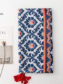 Polyester Floral Print Scarf - Multicolor - View 5