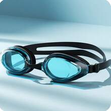 Gafas de natación para adultos, alta definición, resistentes al agua y antivaho, equipo de natación profesional para hombres - A - Ver 5