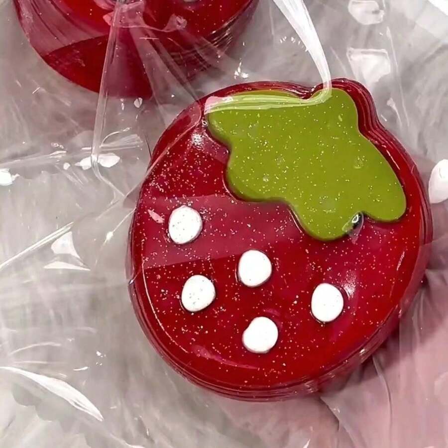 萬聖節捏捏玩具 1個 Cutecore 草莓千層蛋糕玩偶玩具 - 彩色 - 查看 1