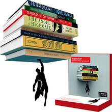 "Supershelf" - estantería flotante de Metal - AD 102 - Artori Design - como en la foto - Ver 1