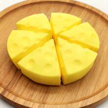 新款可爱奶酪捏捏乐玩具，创意奶酪捏捏乐玩具，适合圣诞节、派对小礼物、感官玩具、软萌玩具、捏捏乐、解压玩具、捏捏乐 - 橘色 - 查看 9