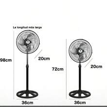 Pedestal Fans - US A Type Plug(110-127V) - View 7