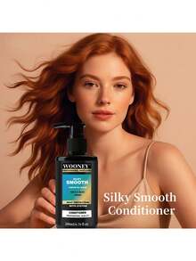 200毫升丝滑柔顺抗毛躁护发素，专为毛躁发质设计，蕴含摩洛哥坚果油、角蛋白、大米精华、生姜提取物，蕴含摩洛哥坚果油混合物，丝滑柔顺护发素深层滋润，抚平毛躁和飞翘，令秀发柔软顺滑。 - 1件護髮素 - 查看 8