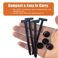 Universal Nylon Cable Tie Buckle Auto Fastener Screw Replacement Clip Car Fender Trunk Engine Guard Panel Wire Management Secure - Automotive Fastener Screw Replacement Clip - View 10