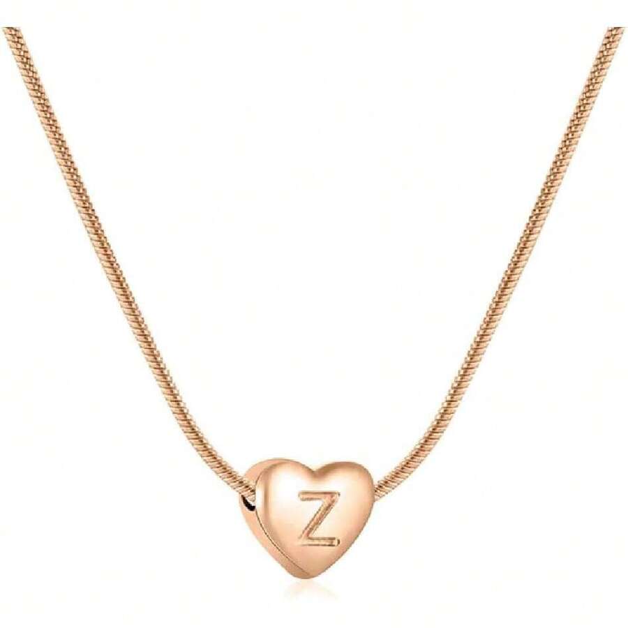 ® Women's Necklaces, Stainless Steel Initial Necklace For Everyday Wear. Durable And Elegant Women's Chains. Ideal Gifts And Jewelry For Women For Birthdays And Weddings. Jewelry, Gift, 42562956 - 薰衣草色 - 查看 1