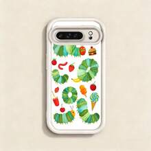 苹果Handyhülle满屏毛毛虫745JPTYJTiphone15PlusWeihnachtsgeschenkGooglePixel8ANeujahrsgeschenke - 白色 - チェックする 2