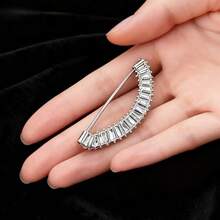 1PC Brooch Jewelry - "INS-Style" Designer New Arrival: Smiling Face Clothing Accent & Charm - Gold/Silver Tones - Ideal For Holiday Parties, Couples, And Thanksgiving Gifts - Multicolor - View 9