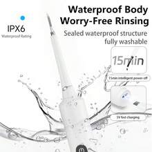 Ultrasonic Dental Cleaner, Electric Toothbrush For Home Use, 5 Intelligent Modes, Type-C Charging, Removes Tartar And Plaque, Whitens Teeth, Oral Care - White - View 4
