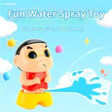 2026 New 1pc Peeing Prankster Water Spraying Gag Figure, Prank Interactive Desk Statue, Creative Art Toy Collection Figurine, Adult Fun Surprise Gift - Perfect For Birthday, Easter - Multicolor - View 4