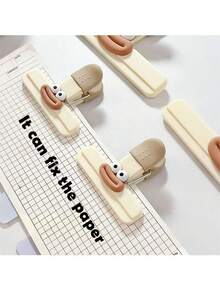 5/4/1 pieza Clips de sellado de metal con resorte, mangos antideslizantes, mantienen la frescura, a prueba de humedad, adecuados para bolsas y documentos reutilizables de sellado - Multicolor - Ver 6