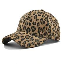 Nuovo cappellino da baseball alla moda con stampa leopardata, copricapo casual da festa, cappello da sole con protezione UV, adatto per uomo e donna, pesca, feste di compleanno, golf, decorazione retrò di campagna, estate, spiaggia, vacanze, festival, viaggi - Multicolore - Visualizzare 1