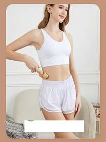 1pc Handheld Double-Layer Massage Roller Device, With Rolling Parts To Relieve Body Aches And Pains, Easy To Operate - View 7