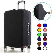 1 Pack L/XL Thickened Elastic Luggage Cover, Fits 19-25 Inch Suitcases, Dust-Proof Travel Accessory - Multicolor - View 2