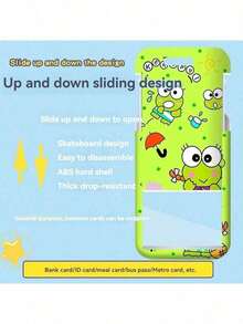 SANRIO 两件套【卡套+挂绳】，挂绳证件套 - ABS材质，防丢挂绳带保护套 - 可爱卡通设计，男女通用，可轻松拉伸，适用于工作、通勤、餐卡、学生证等场合。 - 多色 - 查看 4
