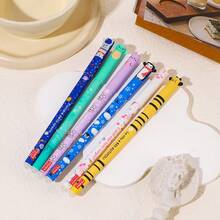 8pcs/Set Colorful Erasable Pens With Refills, 0.6mm Colored Refills, Smooth Writing, Suitable For Drawing, Marking, Coloring, Office And School Supplies - Multicolor - View 4