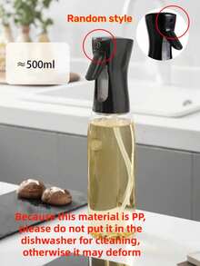 1 Bình xịt dầu chính xác có vạch chia độ, bình xịt dầu PP dùng cho nồi chiên không dầu, nướng và trộn salad, bình xịt phun sương siêu mịn, dụng cụ nhà bếp chống vỡ và chống rò rỉ. - bình xịt nhiên liệu - Xem 14
