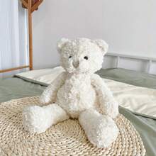 16.5 Inch Cream Teddy Bear Plush Soft Stuffed Animal Toy Soothing Companion Plush Doll Gift For Kids Baby Toddlers Girls Baby Shower Birthday Gift - 白熊 - 查看 10