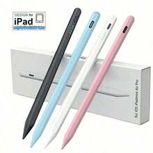 适用于 Apple Pencil 的触控笔，兼容第 9 代和第 10 代 | 充电速度提升 2 倍，兼容第 6 代至第 11 代（2018-2025 年），Pro 12.9/11/13 英寸/M4，Air 3/4/5/M2/M3，Mini 5/6，Apple Pencil 第二代，升级版触控笔，兼容第 9 代和第 10 代，支持快速充电，兼容 Pro 11/12.9 英寸（第 3/4/5 代），复活节礼物，春季生日礼物 - 彩色 - 查看 13