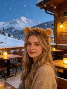 1pc/2pcs Cosplay Lion Ear Headband, Student Carnival Anime Character Hair Hoop, Plush Christmas Hair Accessory - Multicolor - View 10