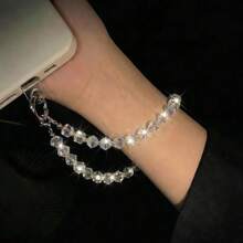 原创水晶多功能手机挂绳、腕带、钥匙扣、包包挂饰、DIY礼物 - A03 - 查看 4