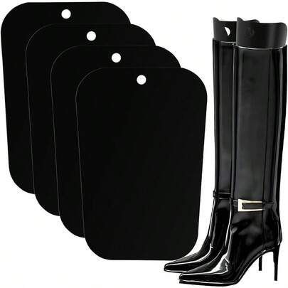 Boot Shapers, Boot Shaper Inserts Women And Men To Keep Shape, Black Tall Boot Shapers Insert Boot Fillers