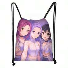 Hasbro 1 chiếc balo dây rút hình phù thủy hoạt hình, túi đeo vai cỡ lớn dành cho học sinh. - Nhiều màu - Xem 3