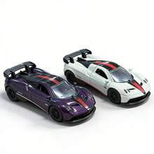 1辆2026夏季合金迷你汽车玩具 - 赛车模型 - 仿真玩具 - 生日礼物 - 完美礼物 - 复活节礼物 - 彩色 - 查看 4