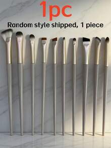 10支/5支眼影刷套装，适合初学者的化妆刷套装。包含眼影晕染刷、遮瑕刷、眼线刷、腮红刷、鼻影刷、细节刷、散粉刷等。经济实用的美妆工具套装。 - 米色 - 查看 14