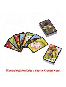 Hasbro Mattel UNO - Classic Colour & Number Matching Card Game - 112 Cards - Customizable & Erasable Wild - Special Action Cards Included - Gift For Kids 7+Kpop DemonHunteS - Multicolor - View 2