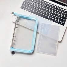 1 Pc A6 Transparent Sticker Book, Loose-Leaf Binder, Sticker Album, Sticker Pages, Stamp Collection Book, Pocket Book, 3D Stickers, Sticker Book, Photo Storage Sleeves, Book Cover, Collectible Card Box, Photo Album, Budget Planner, Diary, Notebook, Office Supplies - A6 - View 14