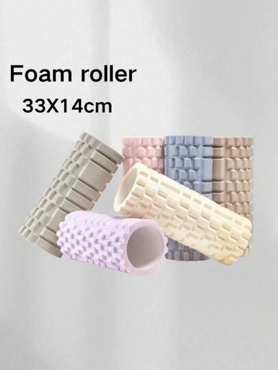 Foam Roller, EVA Hollow Yoga Pilates Massage Roller For Muscle Relaxation