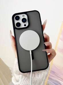 Defender MagSafe 磁吸保护壳，柔软防震黑色手机壳，防水、防摔、防刮擦 - 黑色 - 查看 4