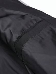 Chaqueta de moda urbana para hombre, de poliéster, cortavientos funcional, estampado de 67 letras, estilo casual y suelto, versátil - Gris - Ver 10