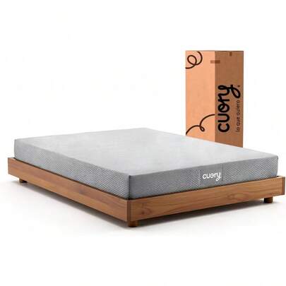 Colchón Colchoneta Individual En Caja, Espuma De Alta Densidad, Colchon Memory Foam, Ergonomico, Hipoalergénico, 99x190x18 cm, Fibra De Alta Resistencia, Espuma Ortopedica Firmeza Media