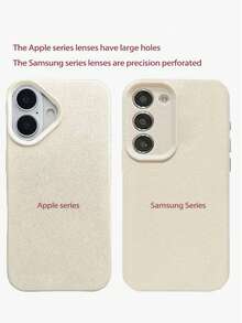 1pc Fashion Personality Pink Striped Heart Pattern Litchi Texture Shockproof Anti-Slip Soft Phone Case Suitable Compatible With Apple, Phones - Multicolor - View 5