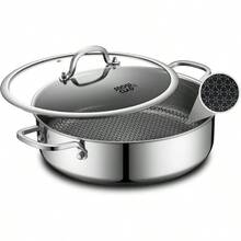 Saute Pan, Hybrid Non Stick 5 Quart Everyday Braiser Pan, Chicken Fryer, Cookware, 12 Inch Deep Frying Pans With Lid, Dishwasher And Oven , Works On Induction, Ceramic And Gas Cooktops - 查看 1