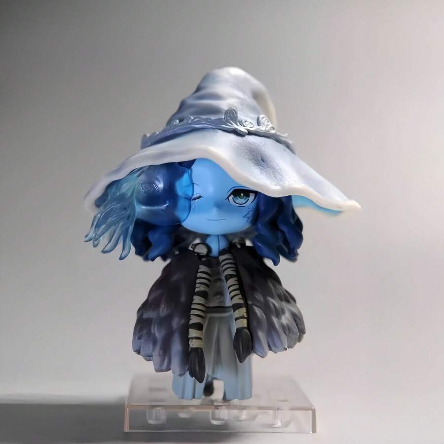 1pc Q-Version Clay Figure Elden Ring #2353 Ranni The Witch Princess Changeable Face Collectible Figurine - Multicolor - View 1