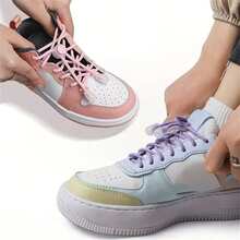 1条免系鞋带，弹性鞋带带扣，方便儿童和成人使用的宽松鞋带扣 - 查看 8