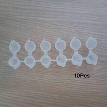 30/60/120/240个空颜料罐，颜料胶囊收纳盒，带密封盖的丙烯颜料容器，便携式塑料颜料收纳盒，6个相连的空颜料盒，3毫升/0.1盎司和5毫升/0.169盎司空罐，精美空颜料盒，调色盘，适用于艺术家、教室、学校和美术颜料，经久耐用，轻微颜色分离。 - 彩色 - 查看 12