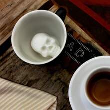 Unbekannt Creepy Cups - Skull 11oz = 325ml/taza de calavera - Crneo - Ver 6